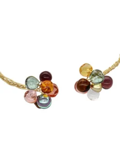 Pearl Chokers|Majorica Adjustable Choker Corfu With Pearls And Murano Glass