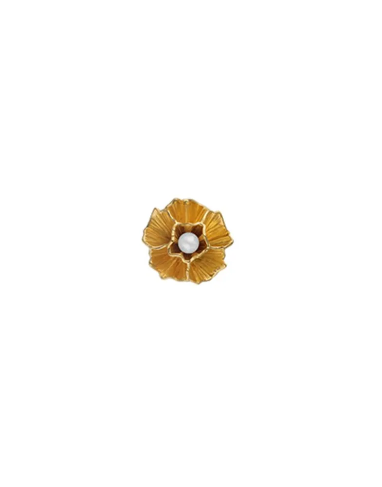 Large Pearl Rings|Majorica Adjustable Clavelina Ring With Round White Pearl