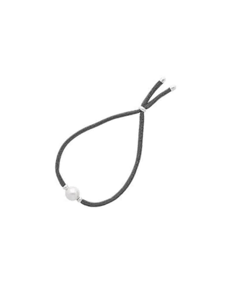 Elastic Bracelets|Majorica Adjustable Grey Stretch Sifnos Bracelet With Pearl
