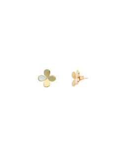 Short Earrings|Majorica Ayanti Flower Earrings With Mother-Of-Pearl
