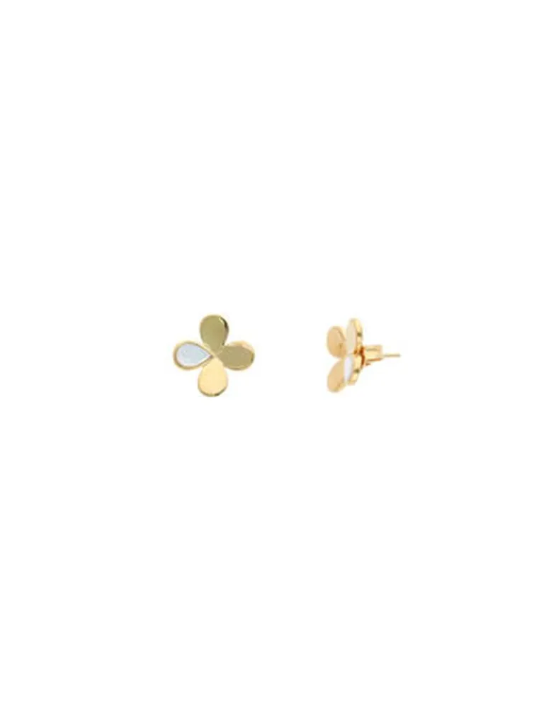 Short Earrings|Majorica Ayanti Flower Earrings With Mother-Of-Pearl