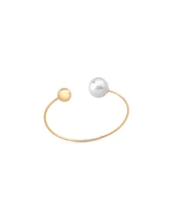 Bangle Bracelets|Majorica Bracelet Aura Gold Plated