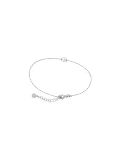 Chain Bracelets|Majorica Bracelet Cies Silver With White Pearl