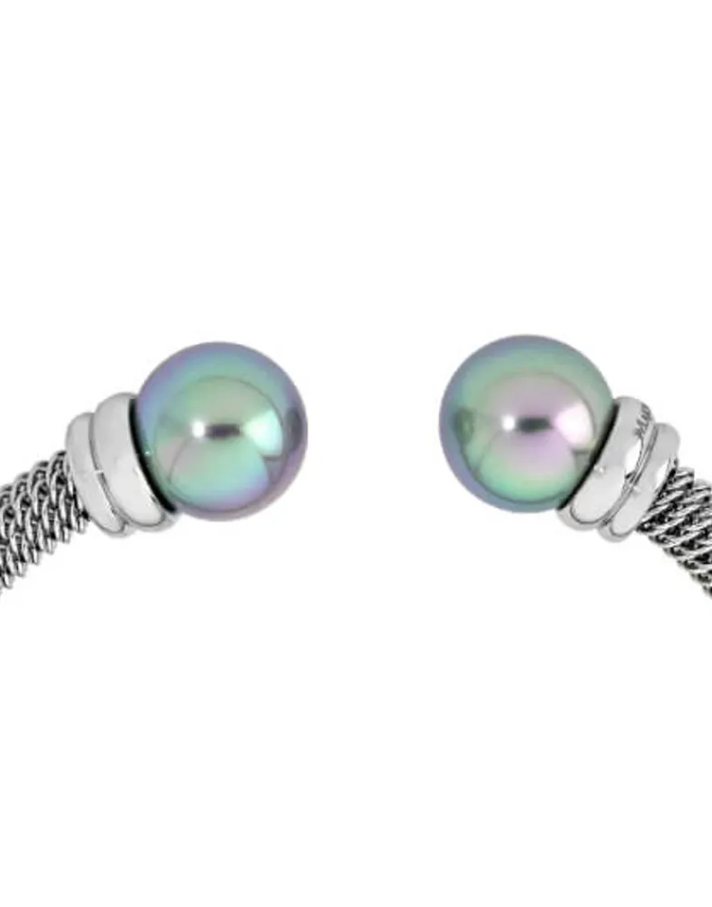 Bangle Bracelets|Majorica Bracelet Tender Gray Pearl