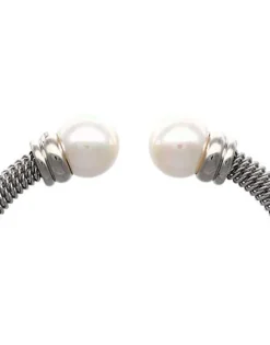 Bangle Bracelets|Majorica Bracelet Tender White Pearl