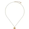 Gold Necklaces|Majorica Caelum Communion Necklace With Golden Medallion