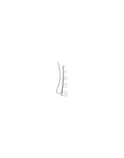 Ear Cuffs|Majorica Climber Dangle Earring With Pearls Left
