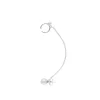 Ear Cuffs|Majorica Dangle Earcuff Earring With Pearl And Silver Chain