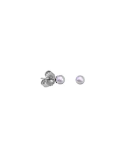 Pearl Stud Earrings|Majorica Earrings Cies Silver With 4Mm Nuage Pearl