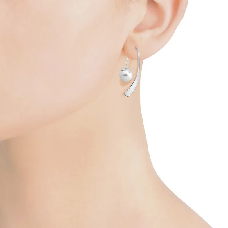 Pearl Drop Earrings|Majorica Earrings Clave Al Sol