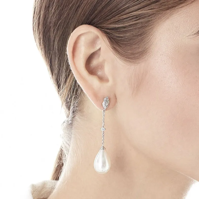 Pearl Drop Earrings|Majorica Earrings Exquisite