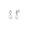 Pearl Drop Earrings|Majorica Earrings Luna