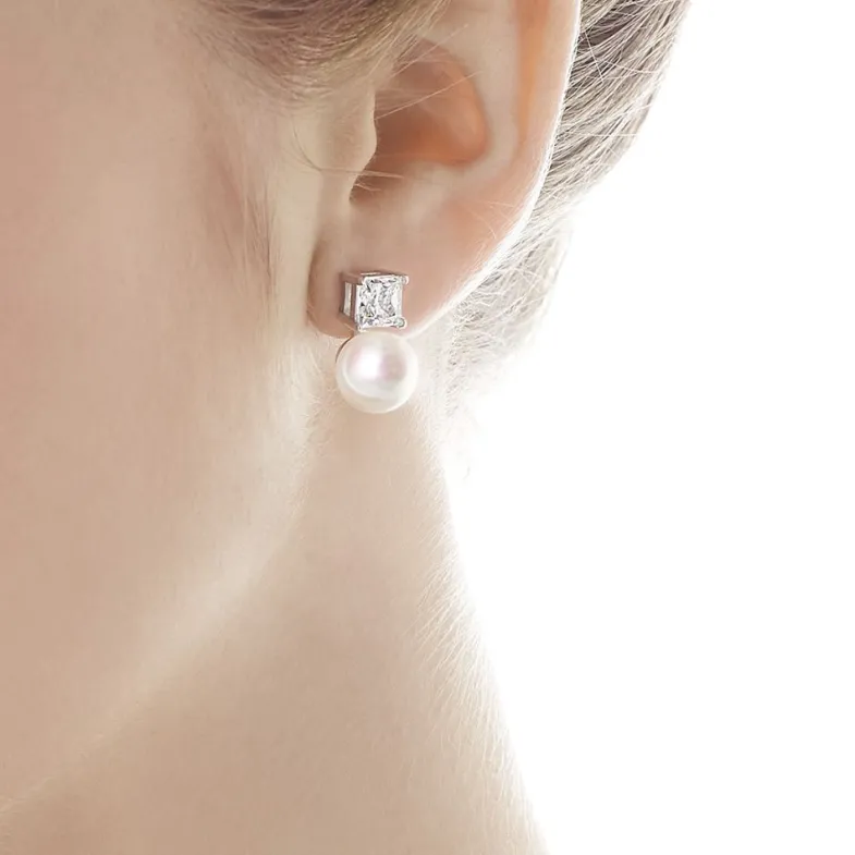Bridal Earrings|Majorica Earrings Satis