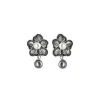 Pearl Drop Earrings|Majorica Filigree Flower Earrings Peregrina With Hanging Pearl
