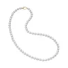 Long Pearl Necklaces|Majorica Golden Silver Necklace Lyra 10Mm 60Cm