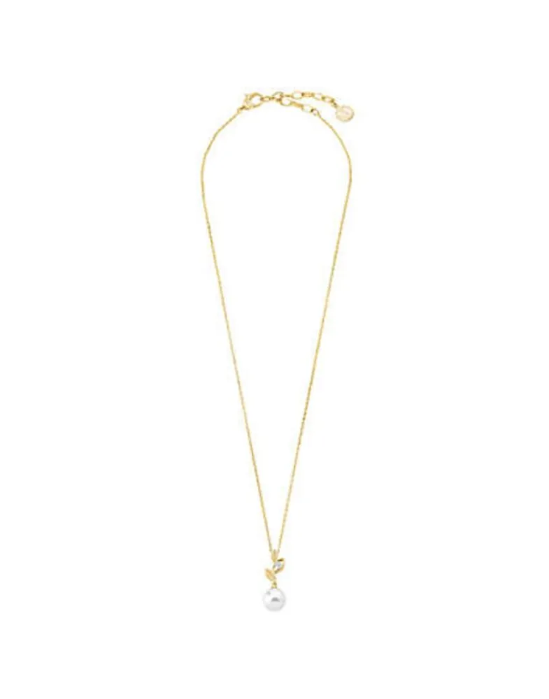 Pendants With Chain|Majorica Golden Silver Pendant Selene