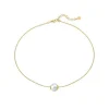 Pendants With Chain|Majorica Golden Silver Short Pendant Nuada 12Mm