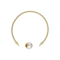 Chain Bracelets|Majorica Golden Steel Zindis Bracelet 16Cm