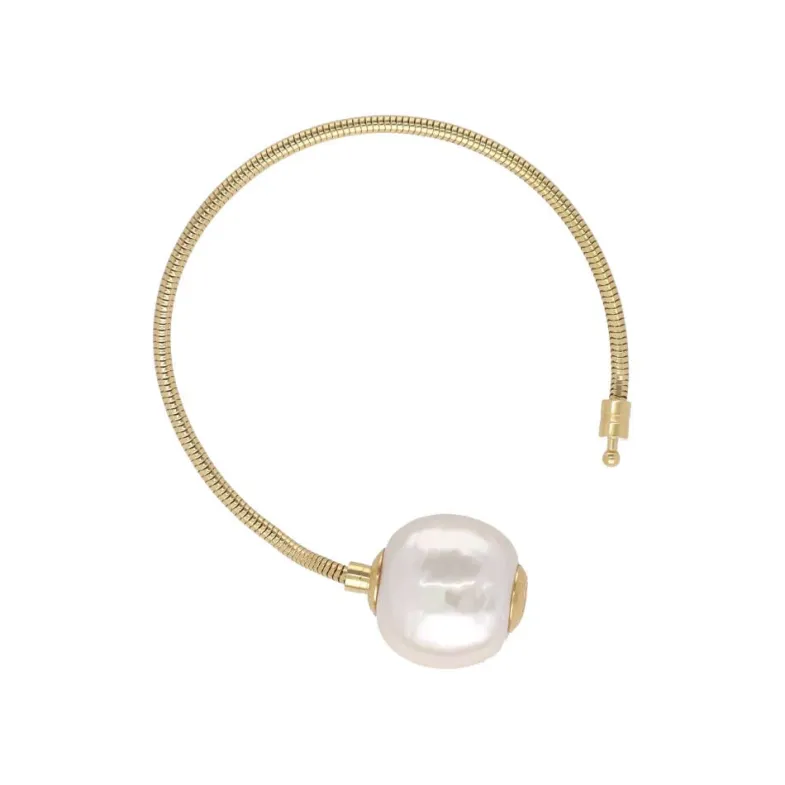Chain Bracelets|Majorica Golden Steel Zindis Bracelet 16Cm