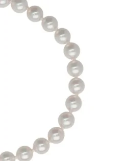Golden Bracelets|Majorica Gold Plated Bracelet Lyra 6Mm White Pearls
