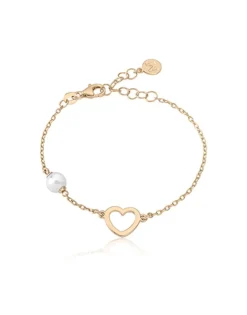 Chain Bracelets|Majorica Gold Plated Bracelet Pure Love
