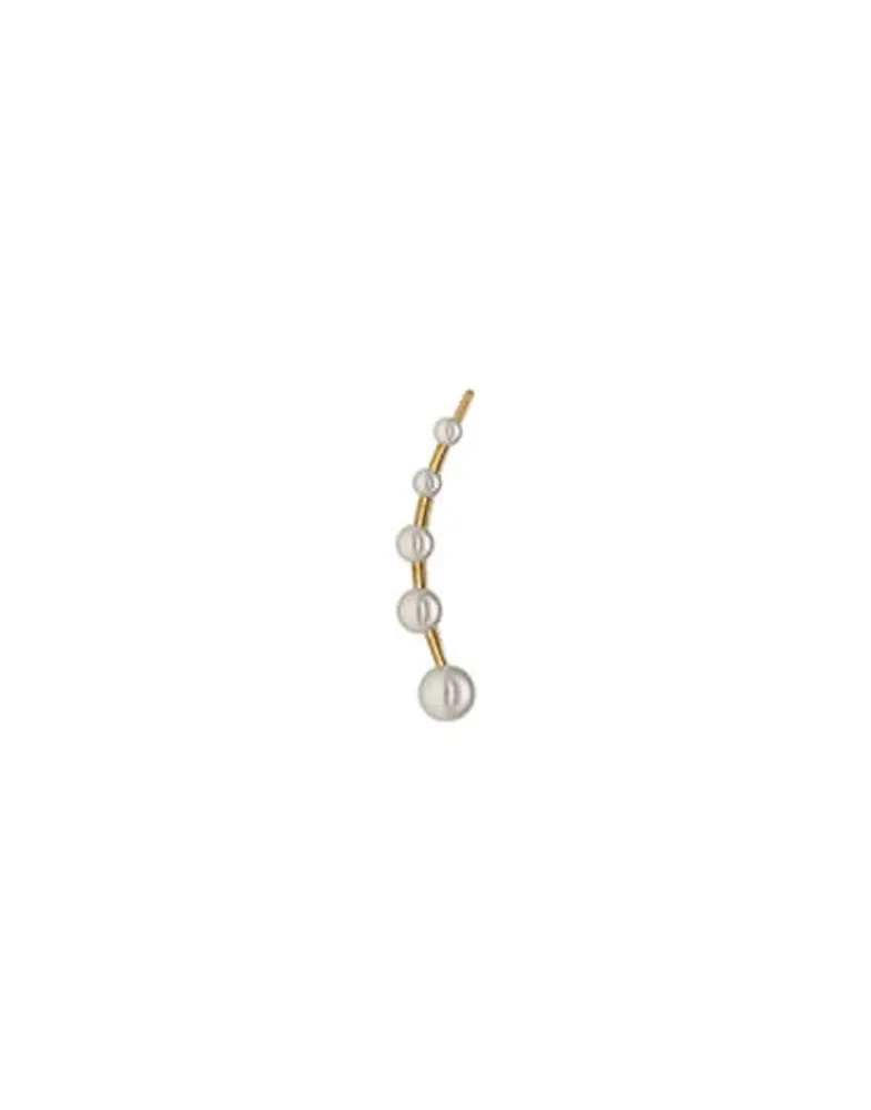 Ear Cuffs|Majorica Kea Gold Earcuff Earring With Round Pearls