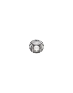 Large Pearl Rings|Majorica Large Le Palm Steel Ring With White Pearl