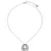 Pendants With Chain|Majorica Le Palm White Pearl Steel Necklace