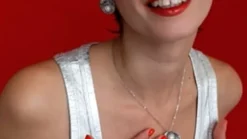 Pendants With Chain|Majorica Le Palm White Pearl Steel Necklace