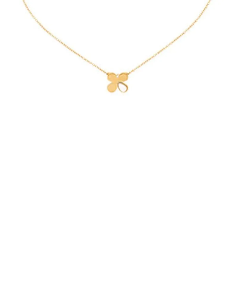 Pendants With Chain|Majorica Long Ayanti Gold Pendant With A Mother-Of-Pearl Flower:
