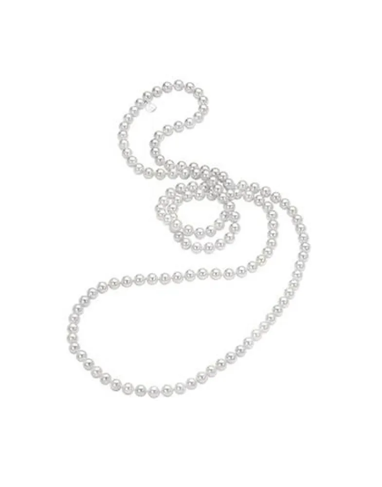 Long Pearl Necklaces|Majorica Long Necklace Jour With 10Mm White Pearls 120Cm