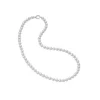 Long Pearl Necklaces|Majorica Long Silver Necklace Lyra 8Mm White Pearl 80Cm