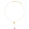 Pendants With Chain|Majorica Luar Chain Necklace With Ruby Red Gradient Baroque Pearl