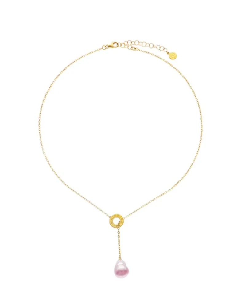 Pendants With Chain|Majorica Luar Chain Necklace With Ruby Red Gradient Baroque Pearl