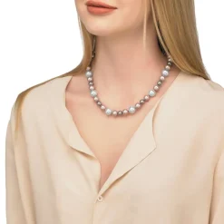 Long Pearl Necklaces|Majorica Multicolour Estela Pearl Necklace 46Cm