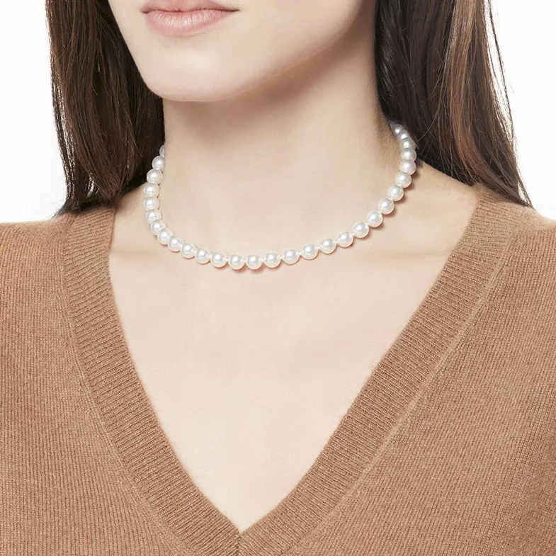 Long Pearl Necklaces|Majorica Necklace Ballet 8 Mm