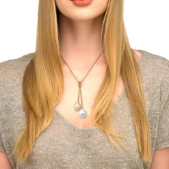 Pearl Chain Necklaces|Majorica Necklace Tender
