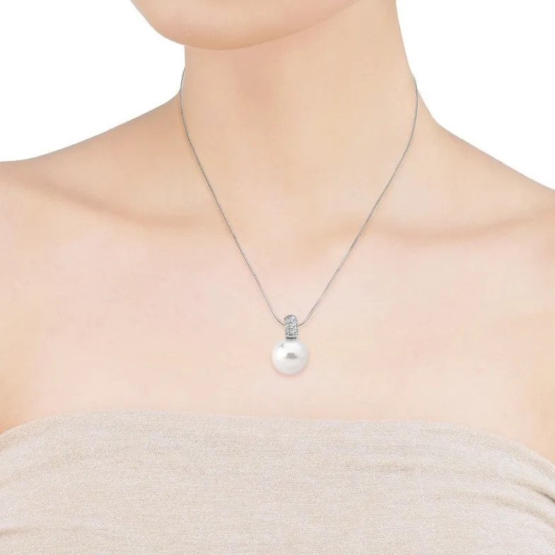 Wedding Necklaces|Majorica Pendant Exquisite 12Mm Pearl