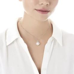 Wedding Necklaces|Majorica Pendant Exquisite Pave