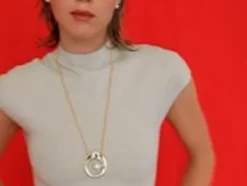 Pendants With Chain|Majorica Petra Gold Steel Necklace With Xl Pendant