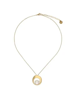 Pendants With Chain|Majorica Petra Pendant With Pearl And Gold Steel Chain