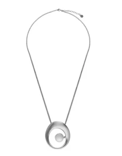 Pendants With Chain|Majorica Petra Steel Necklace With Xl Pendant