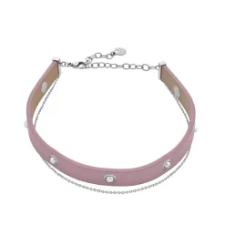 Pearl Chokers|Majorica Pink Choker Necklace Moonlight
