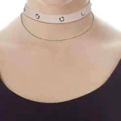 Pearl Chokers|Majorica Pink Choker Necklace Moonlight