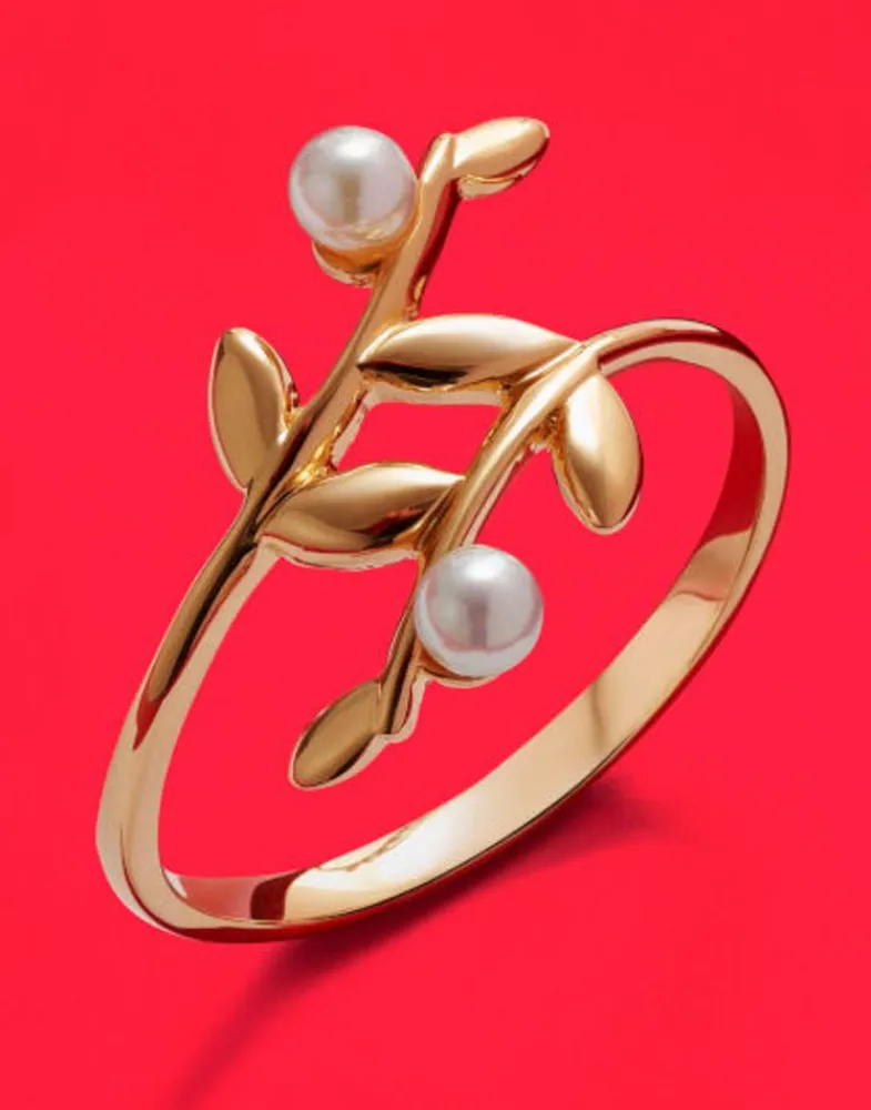 Small Pearl Rings|Majorica Ring Juliette
