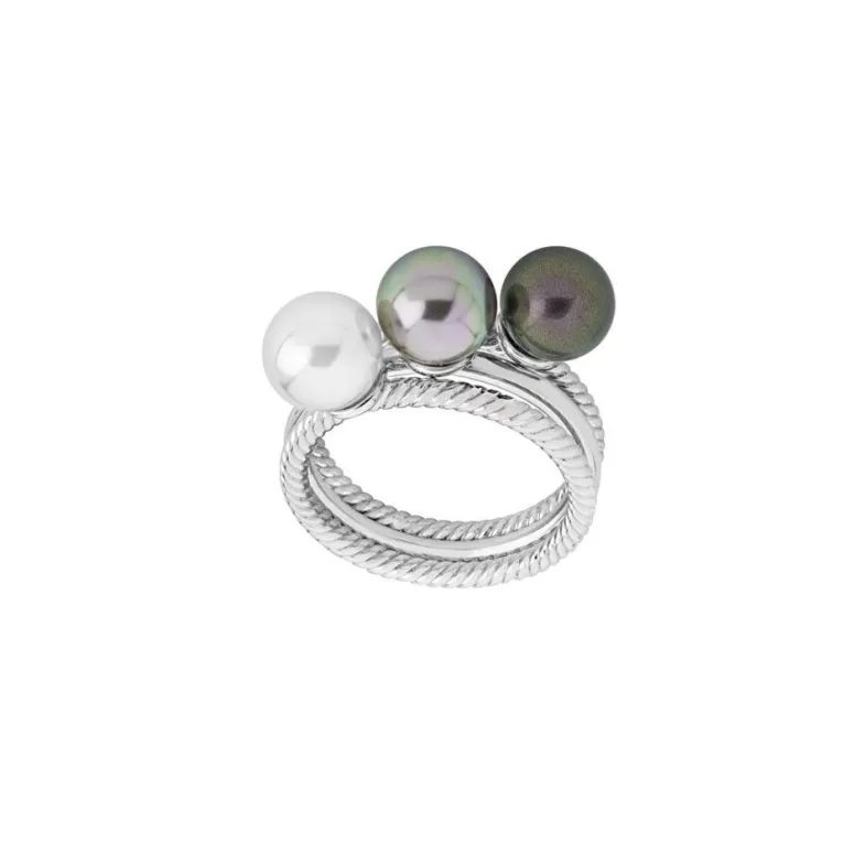 Medium-Sized Rings|Majorica Ring Planet