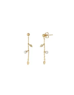 Pearl Drop Earrings|Majorica Romea Long Earrings