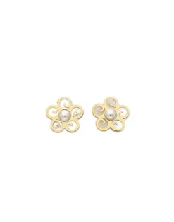 Short Earrings|Majorica Roxana Mother-Of-Pearl Stud Earrings