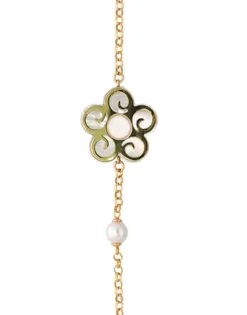 Chain Bracelets|Majorica Roxana Pearl Flower Bracelet