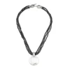 Necklaces With Stones|Majorica Short Necklace Night & Day